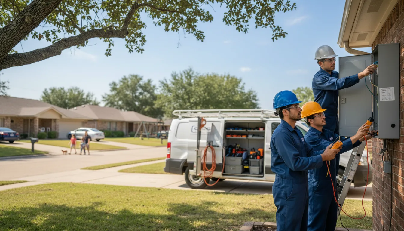 Certified electrician providing emergency electrical services in Philadelphia, TN